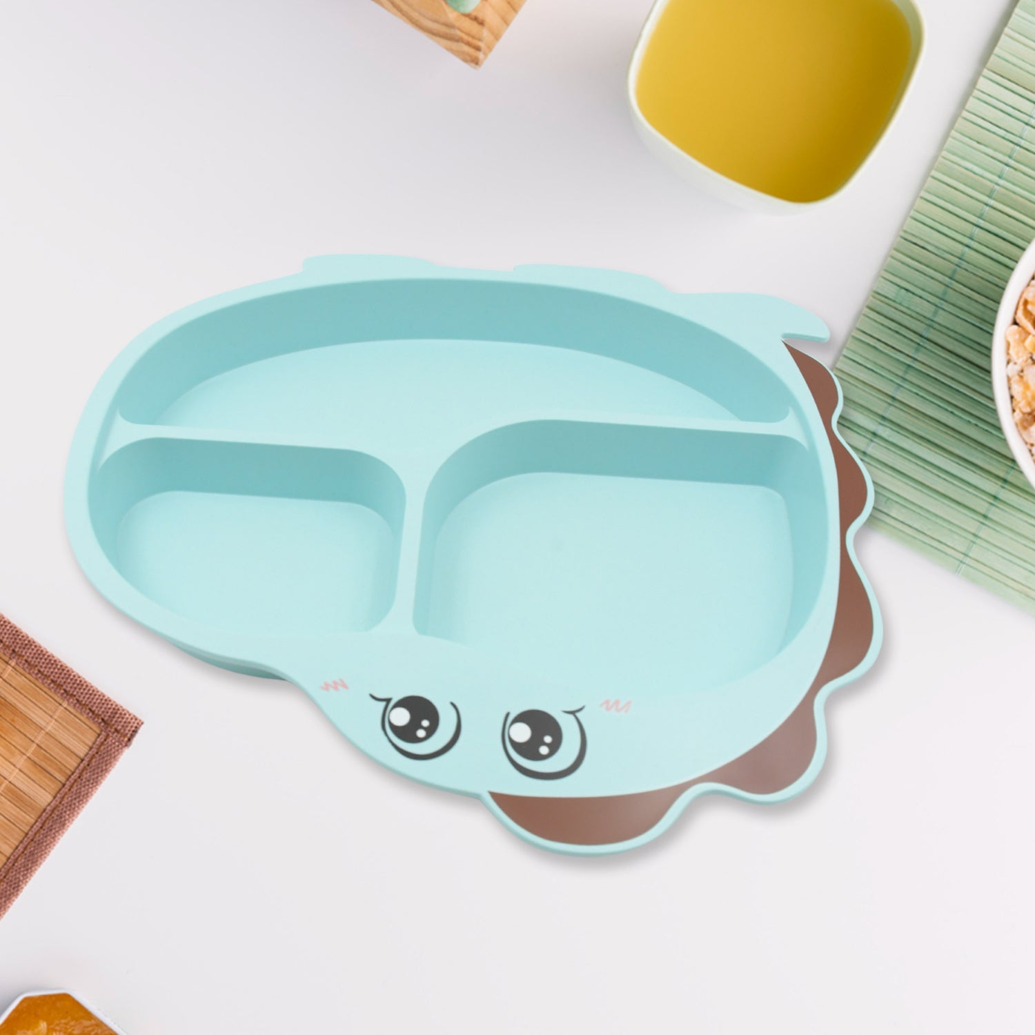 Baby Feeding Set for Kids and Toddlers,Children Children Dinnerware Set - Bamboo Fibre Feeding Set for Kids, Cartoon Design Plate, Cup, Spoon, Fork and Chopsticks, Tableware Cutlery for Kids Microwave & Dishwasher Safe (7 Pcs Set) Baby Feeding Set for Kids and Toddlers,Children Children Dinnerware Set - Bamboo Fibre Feeding Set for Kids, Cartoon Design Plate, Cup, Spoon, Fork and Chopsticks, Tableware Cutlery for Kids Microwave & Dishwasher Safe (7 Pcs Set)